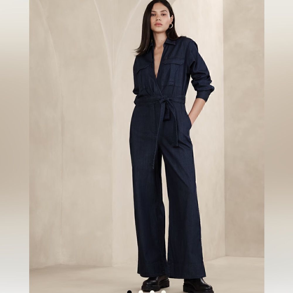 Banana Republic DENIM JUMPSUIT